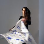 object - flag -silk scarf - Marion Inglessi -Μάριον Ιγγλέση -2