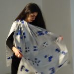 object - flag -silk scarf - Marion Inglessi -Μάριον Ιγγλέση -3